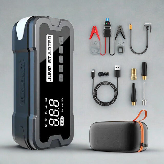 CarHackz PowerPro™ 4-in-1 Portable Car Jump Starter & Air Pump