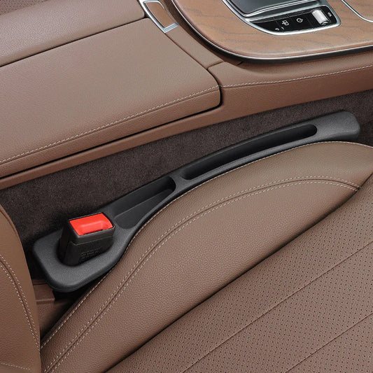 CarHackz GapGuard™ Luxe – Leather Car Seat Gap Organizer (Pair)