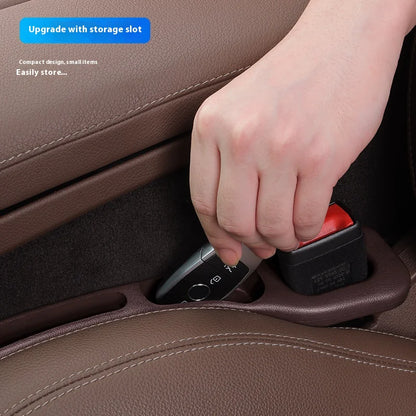 CarHackz GapGuard™ Luxe – Leather Car Seat Gap Organizer (Pair)